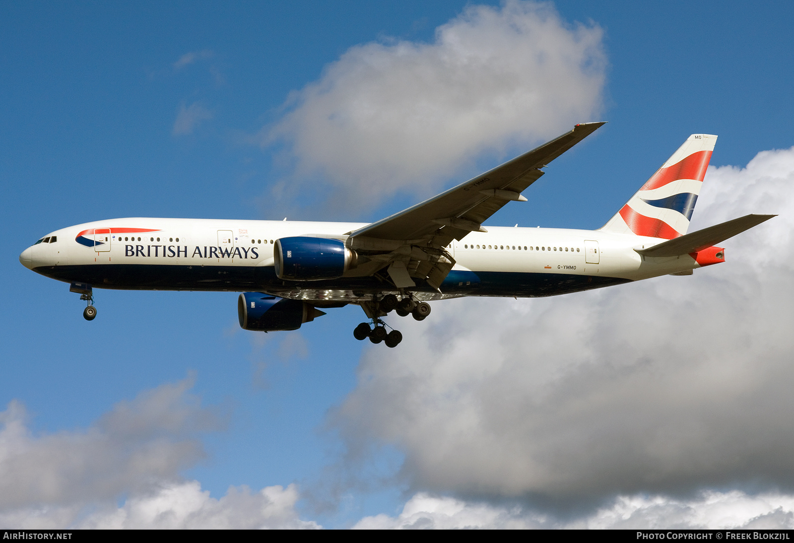 Aircraft Photo of G-YMMO | Boeing 777-236/ER | British Airways | AirHistory.net #455046