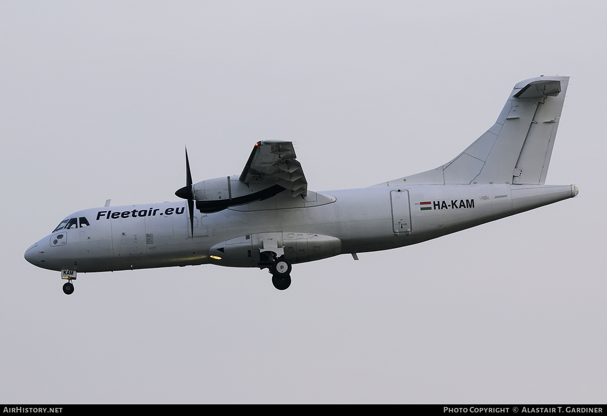 Aircraft Photo of HA-KAM | ATR ATR-42-320F | Fleet Air | AirHistory.net #455049