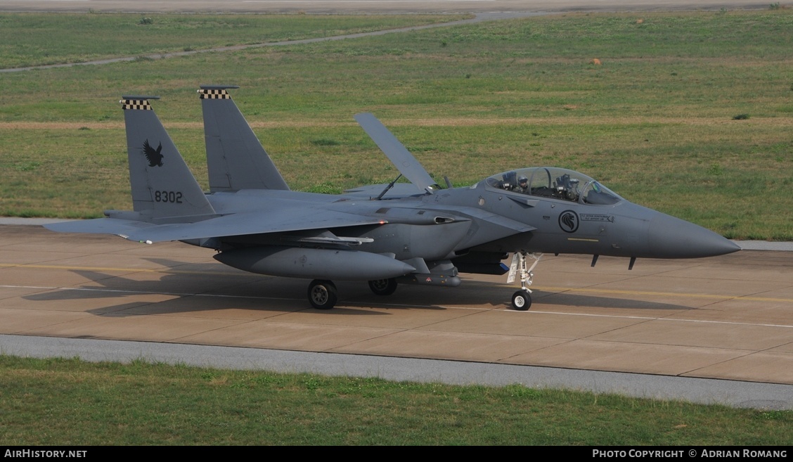 Aircraft Photo of 8302 / 05-0002 | Boeing F-15SG Strike Eagle | Singapore - Air Force | AirHistory.net #455059