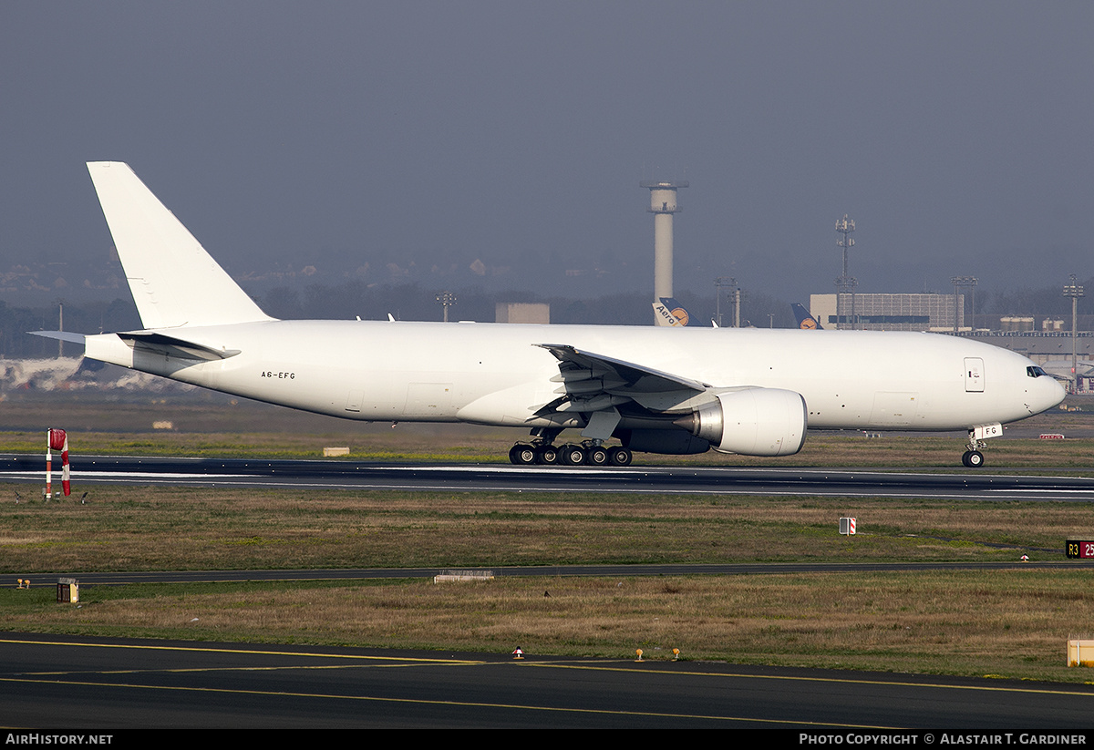 Aircraft Photo of A6-EFG | Boeing 777-F1H | Emirates SkyCargo | AirHistory.net #455062
