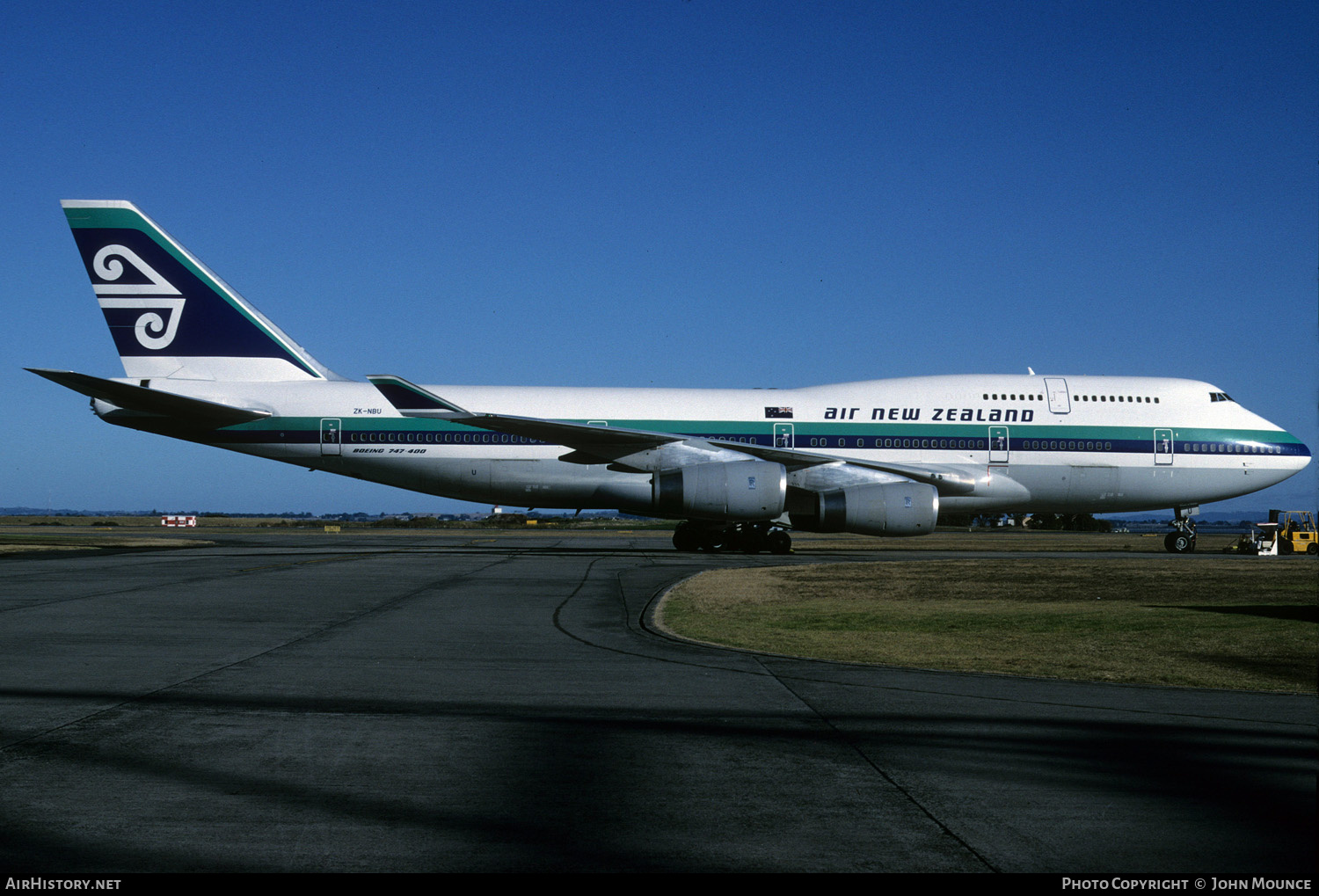 Aircraft Photo of ZK-NBU | Boeing 747-419 | Air New Zealand | AirHistory.net #455076