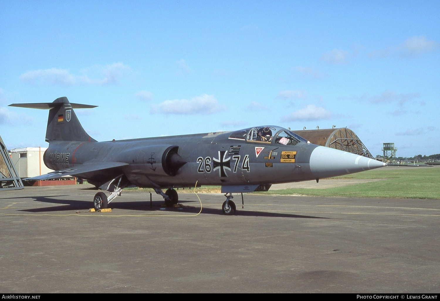Aircraft Photo of 2674 | Lockheed F-104G Starfighter | Germany - Navy | AirHistory.net #455087