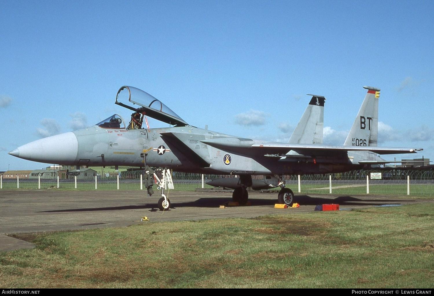 Aircraft Photo of 80-0026 / AF80-026 | McDonnell Douglas F-15C Eagle | USA - Air Force | AirHistory.net #455090