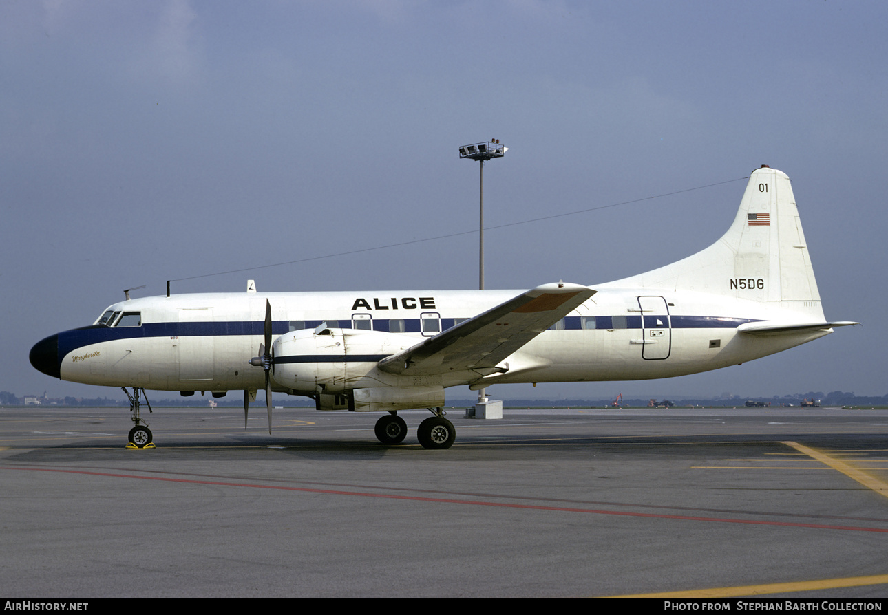 Aircraft Photo of N5DG | Convair 440 | Alice Cooper | AirHistory.net #455104