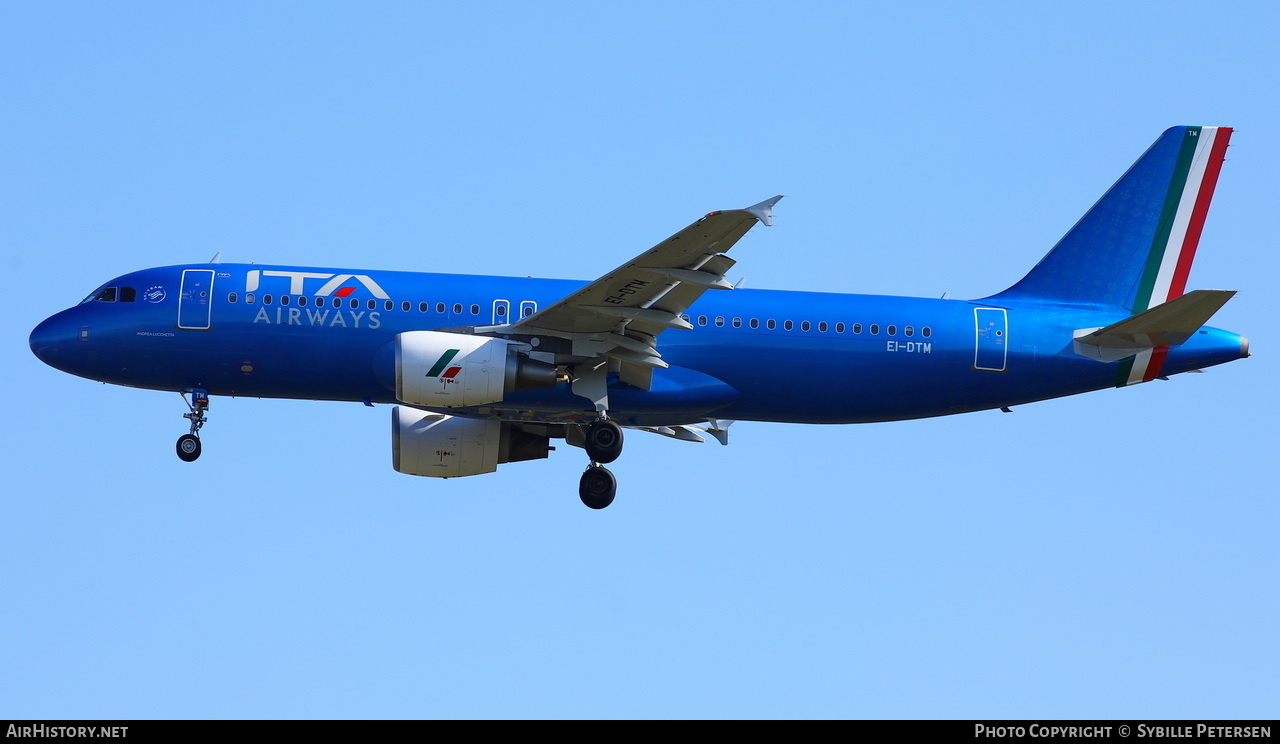 Aircraft Photo of EI-DTM | Airbus A320-216 | ITA Airways | AirHistory.net #455110
