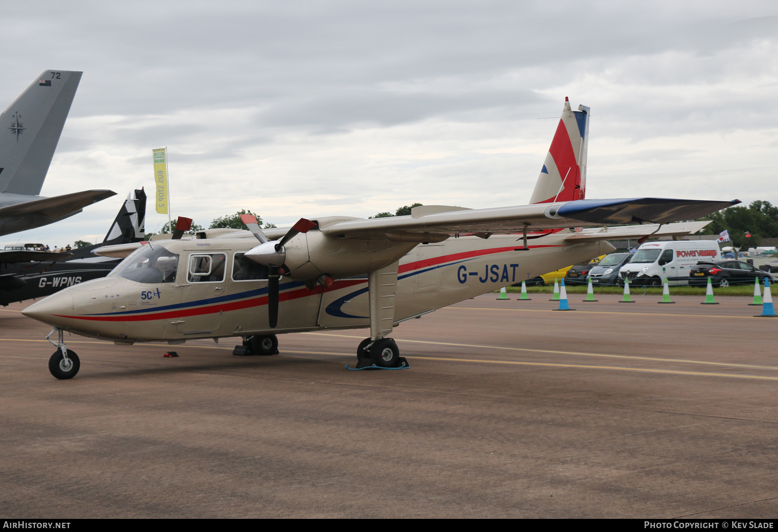 Aircraft Photo of G-JSAT | Britten-Norman BN-2T Turbine Islander | AirHistory.net #455119