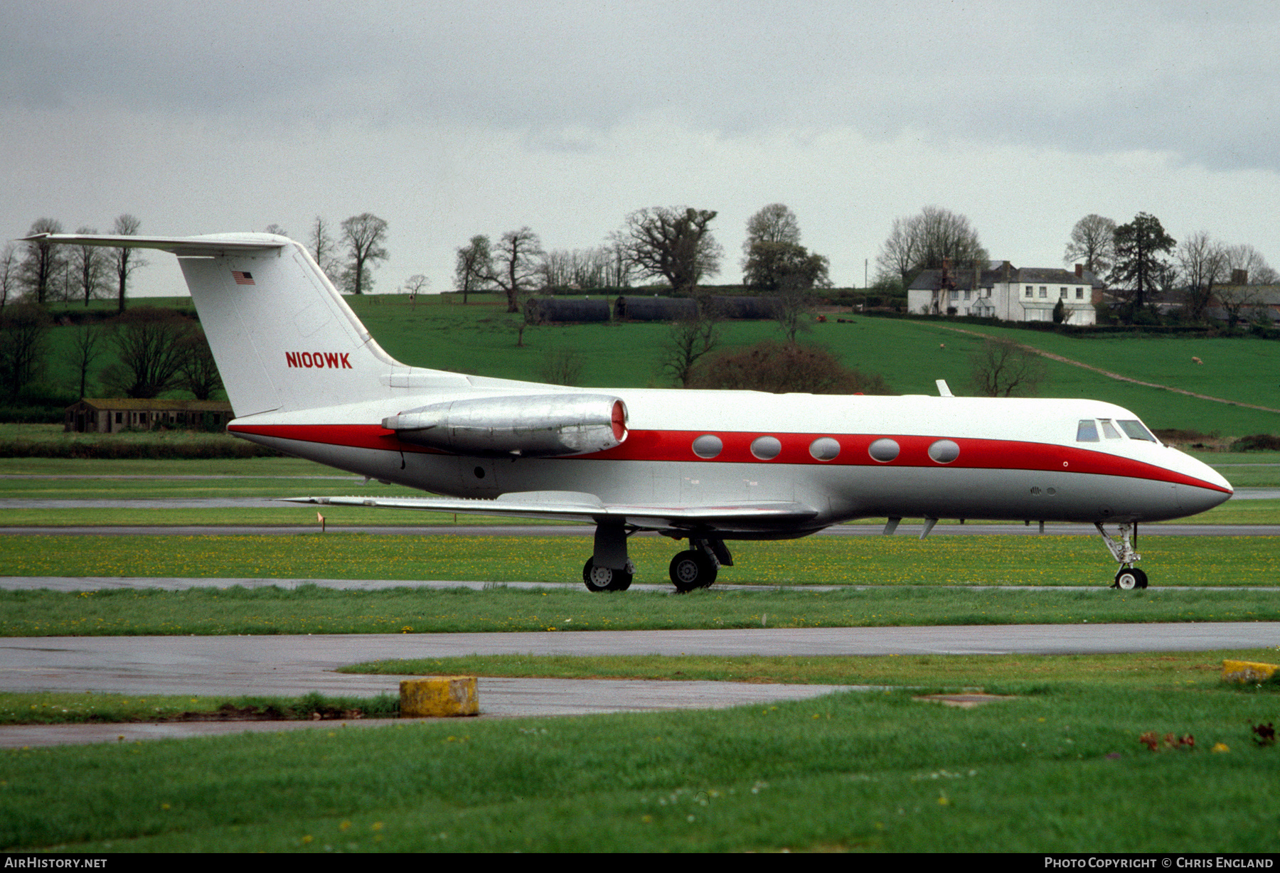 Aircraft Photo of N100WK | Grumman G-1159 Gulfstream II | AirHistory.net #455124