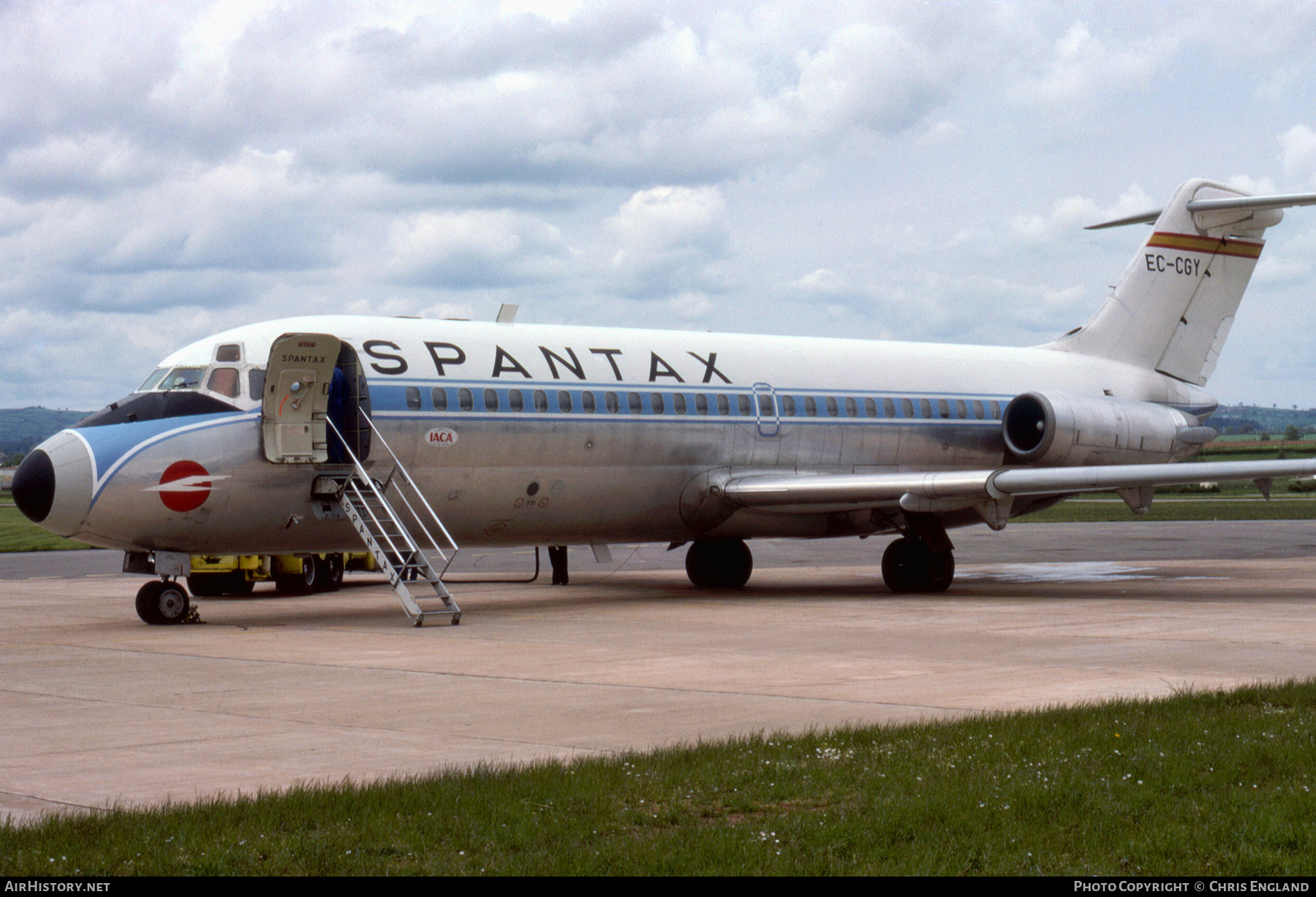 Aircraft Photo of EC-CGY | Douglas DC-9-14 | Spantax | AirHistory.net #455128