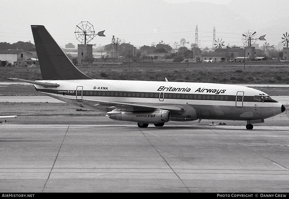 Aircraft Photo of G-AXNA | Boeing 737-204C | Britannia Airways | AirHistory.net #455129