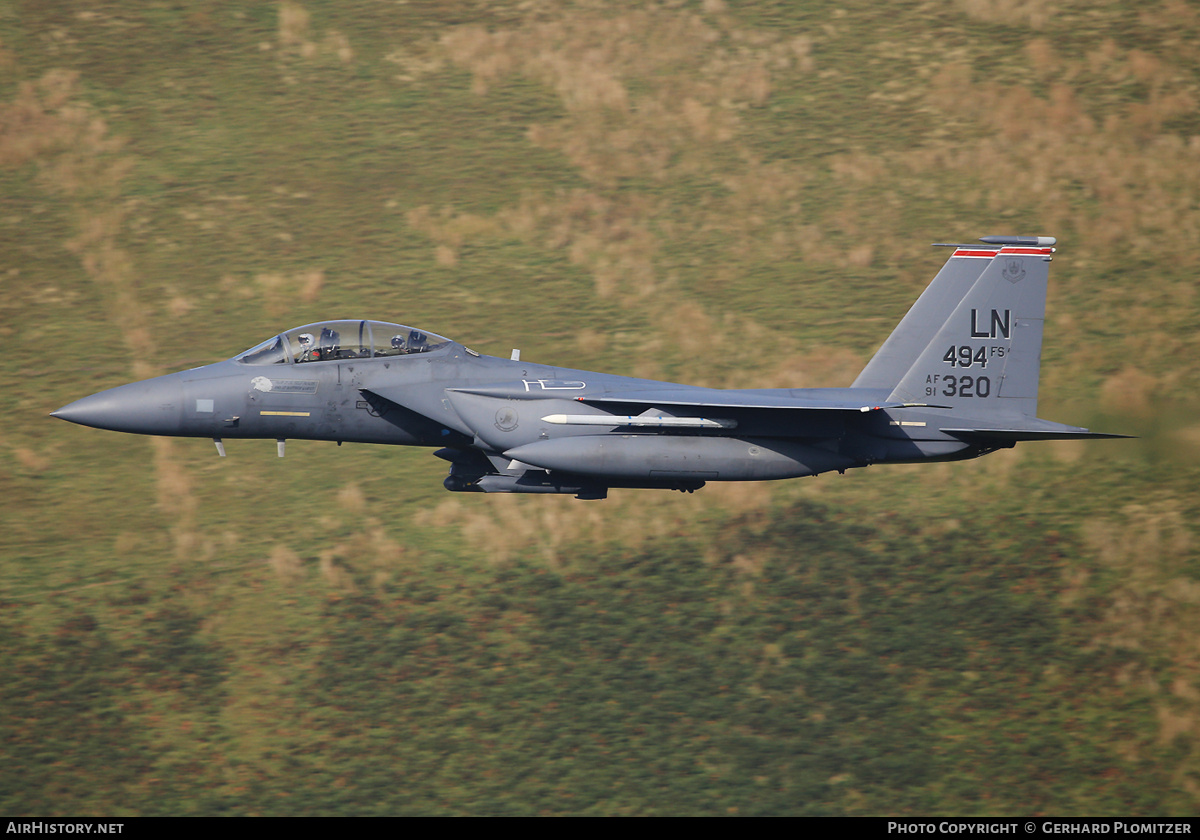 Aircraft Photo of 91-0320 | McDonnell Douglas F-15E Strike Eagle | USA - Air Force | AirHistory.net #455133