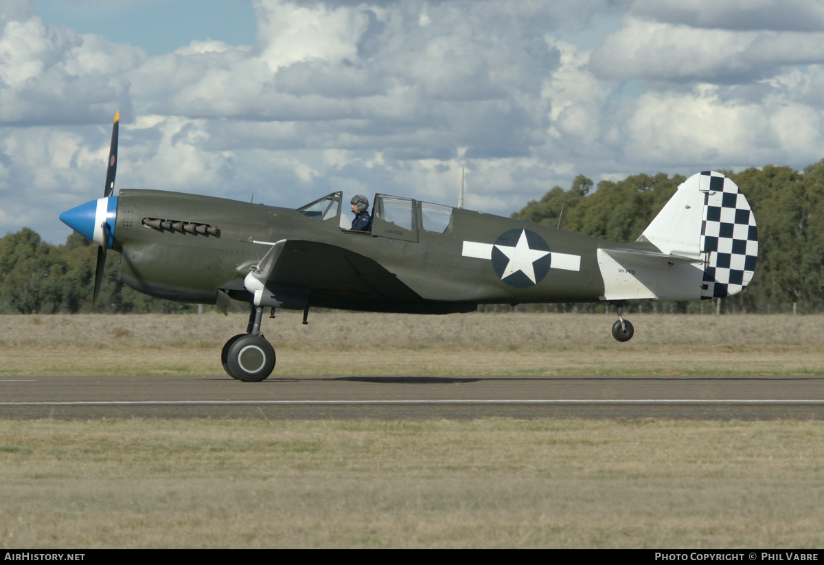 Aircraft Photo of VH-PFO / 42-104986 | Curtiss P-40N Kittyhawk | USA - Air Force | AirHistory.net #455148