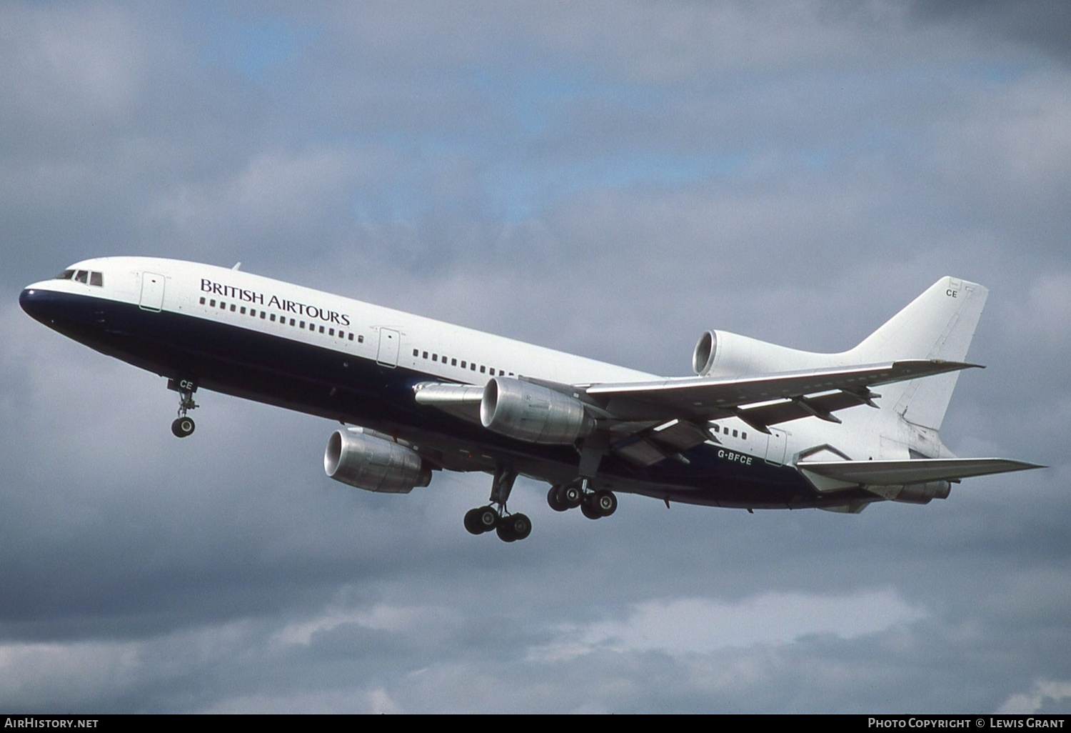 Aircraft Photo of G-BFCE | Lockheed L-1011-385-3 TriStar 500 | British Airtours | AirHistory.net #455155