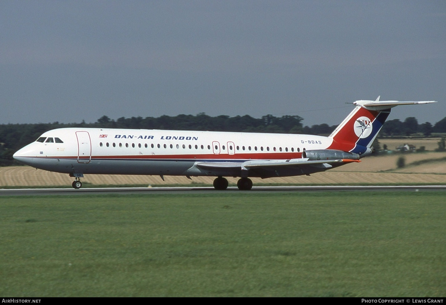 Aircraft Photo of G-BDAS | BAC 111-518FG One-Eleven | Dan-Air London | AirHistory.net #455158