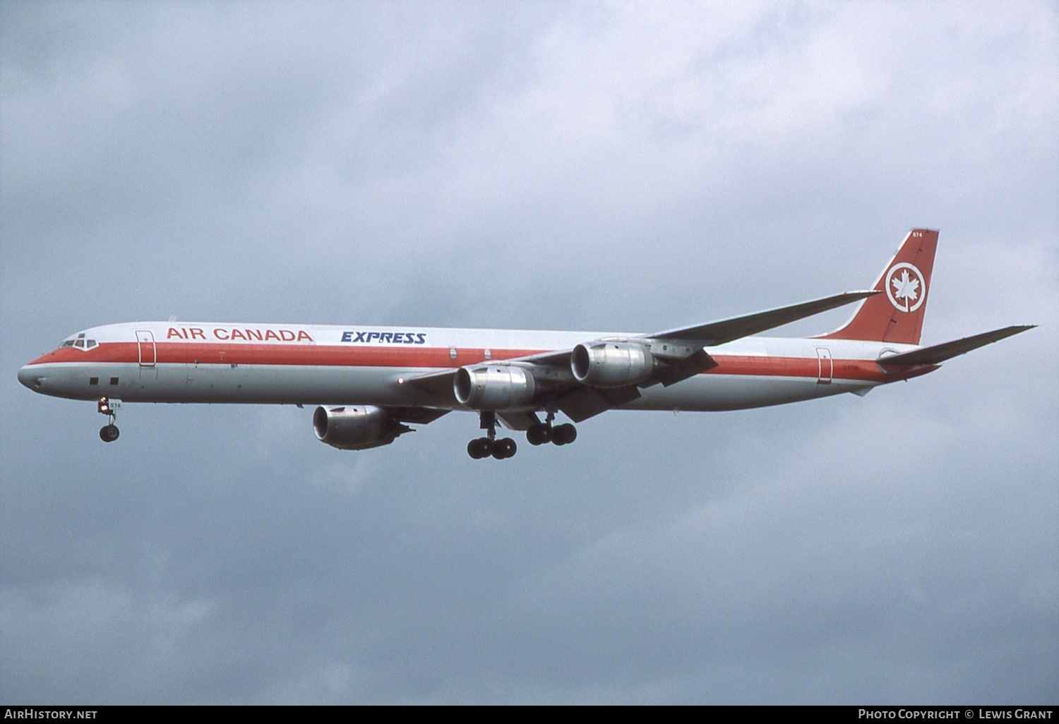 Aircraft Photo of C-FTIR | McDonnell Douglas DC-8-73(F) | Air Canada Express | AirHistory.net #455159