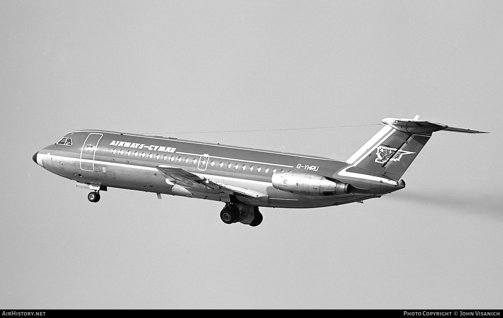 Aircraft Photo of G-YMRU | BAC 111-304AX One-Eleven | Airways International Cymru | AirHistory.net #455170