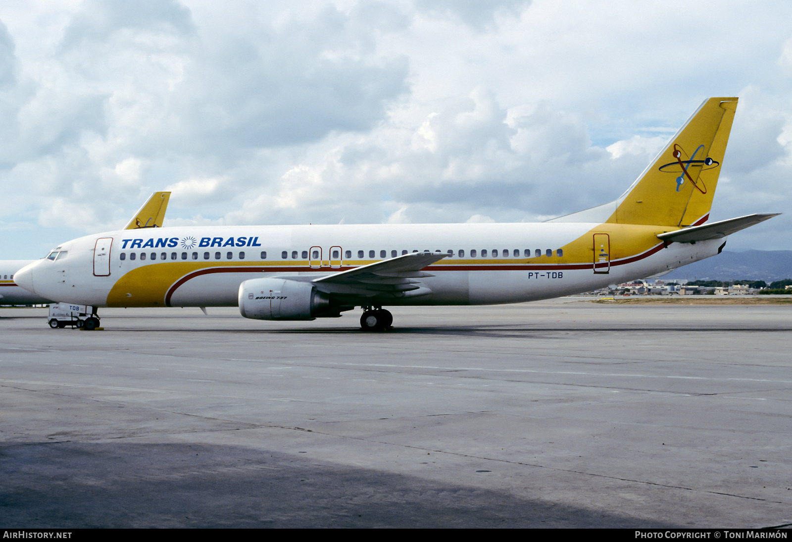 Aircraft Photo of PT-TDB | Boeing 737-4Y0 | TransBrasil | AirHistory.net #455174