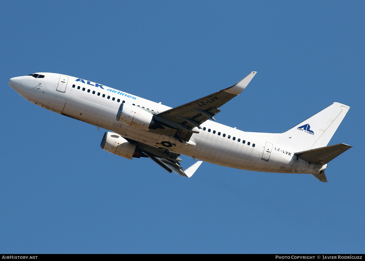 Aircraft Photo of LZ-LVK | Boeing 737-3H4 | ALK Airlines - Air Lubo | AirHistory.net #455176