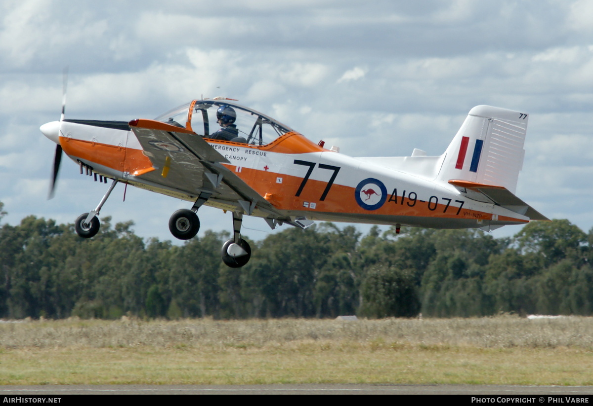 Aircraft Photo of VH-NZP / A19-077 | New Zealand CT-4A Airtrainer | Australia - Air Force | AirHistory.net #455179