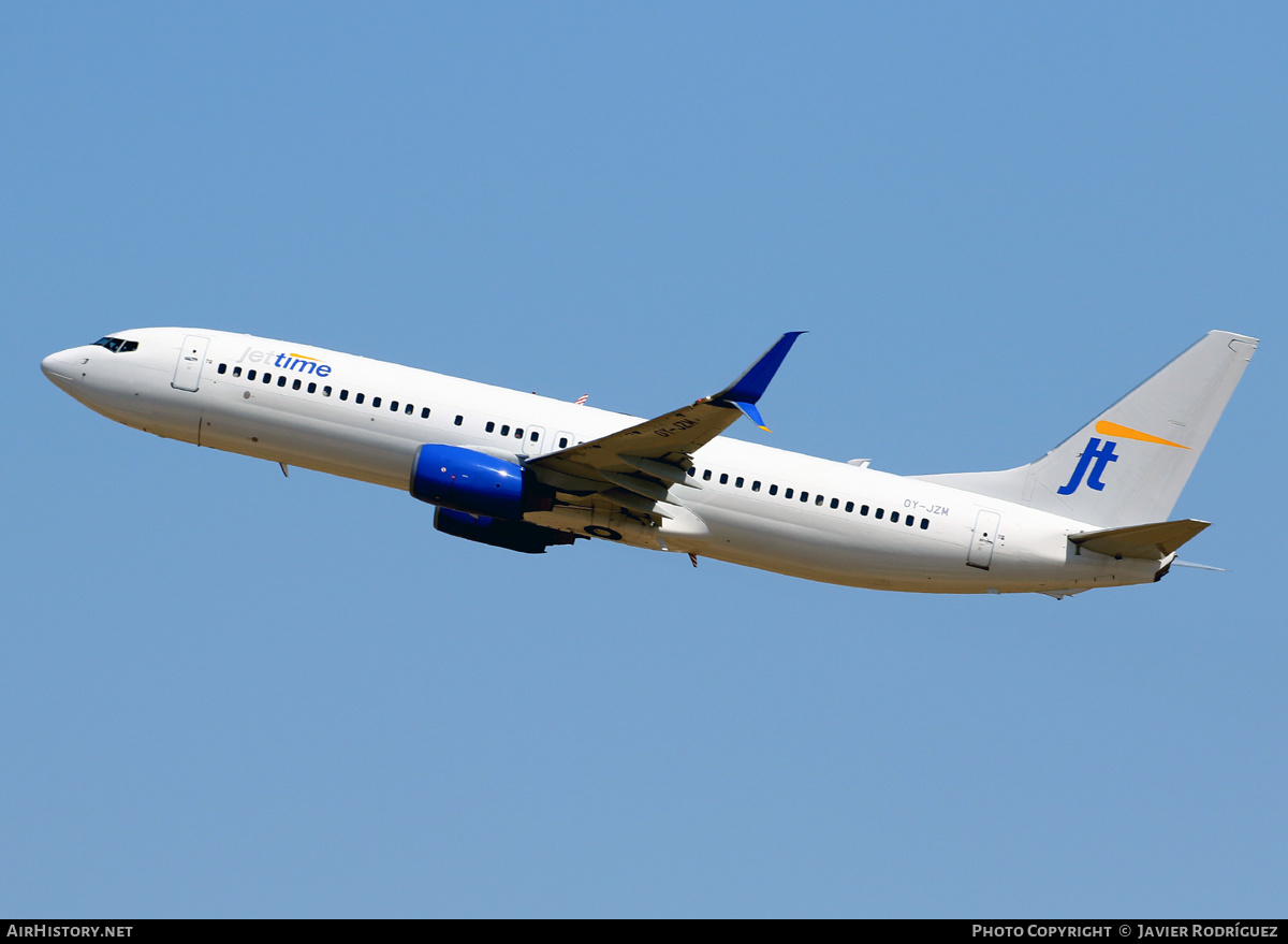Aircraft Photo of OY-JZM | Boeing 737-8K5 | Jettime | AirHistory.net #455200