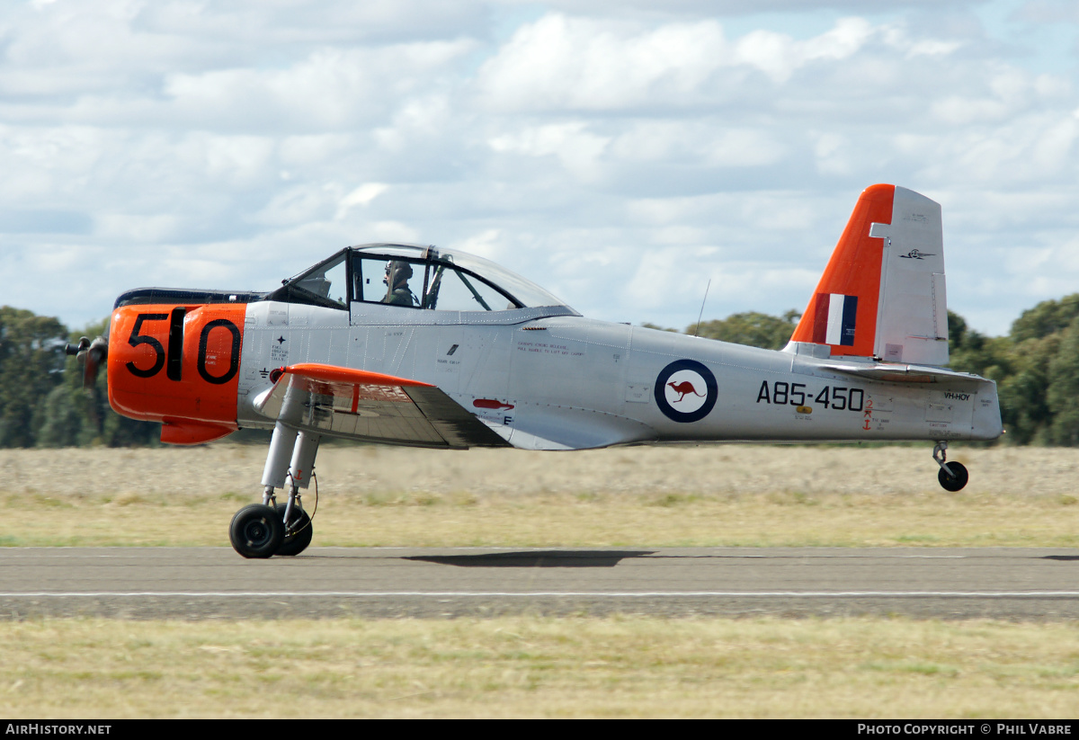 Aircraft Photo of VH-HOY / A85-450 | Commonwealth CA-25 Winjeel | Australia - Air Force | AirHistory.net #455210