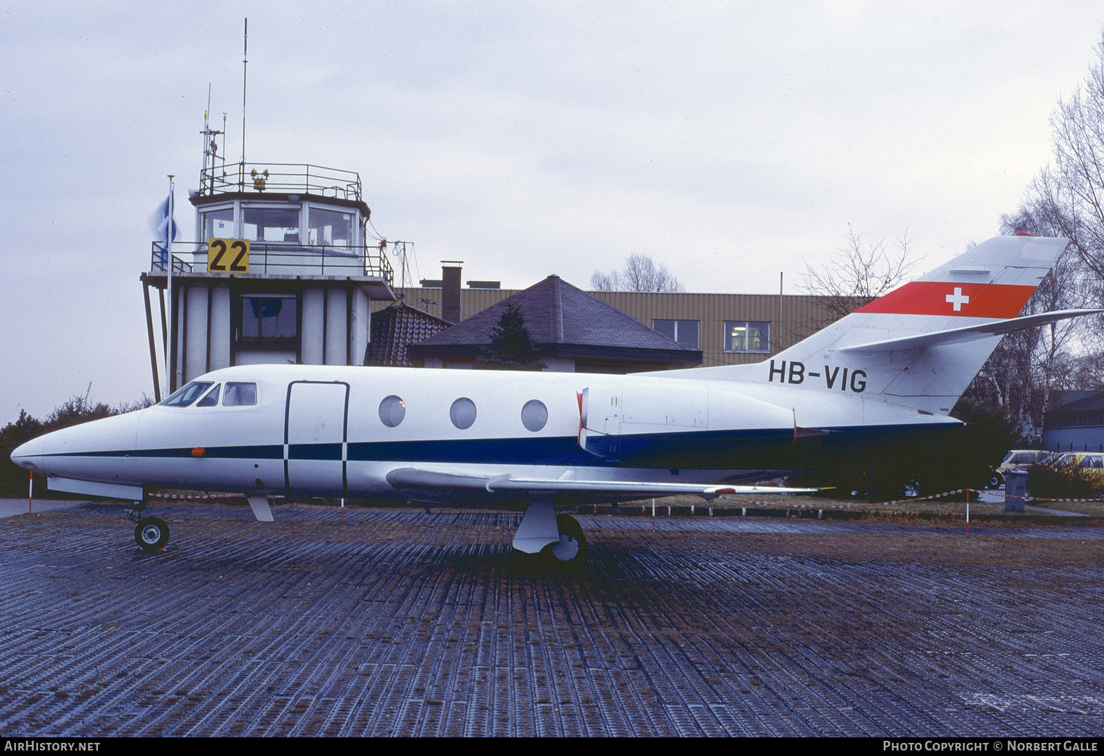 Aircraft Photo of HB-VIG | Dassault Falcon 10 | AirHistory.net #455213