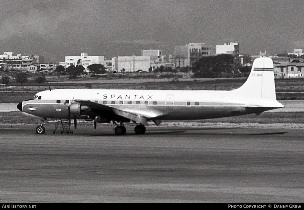 Aircraft Photo of EC-BBK | Douglas DC-6B(ST) | Spantax | AirHistory.net #455219