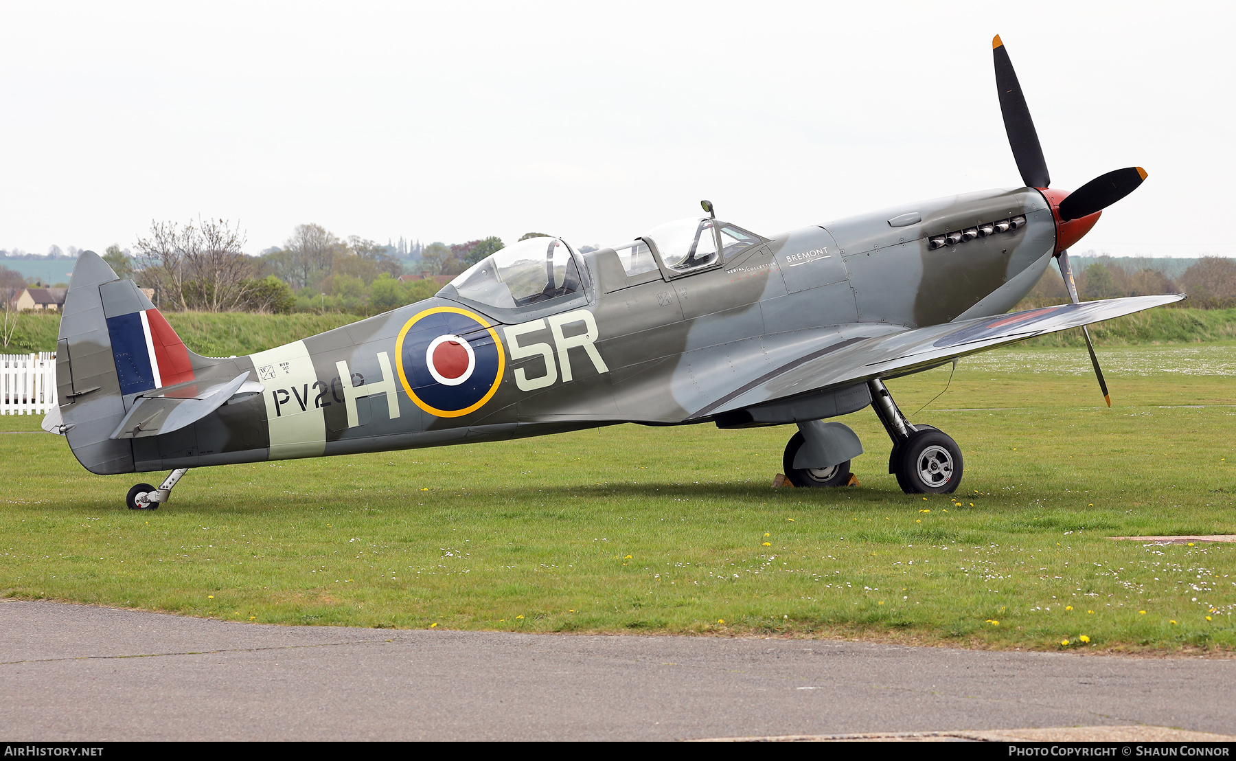 Aircraft Photo of G-CCCA / PV202 | Supermarine 509 Spitfire T9C | UK - Air Force | AirHistory.net #455245