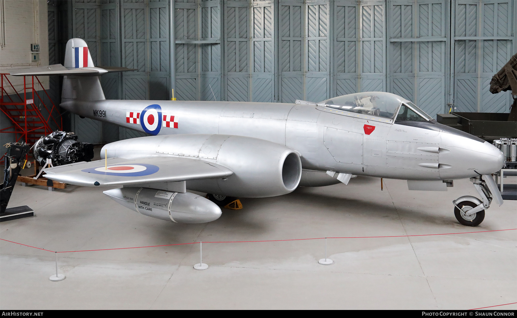 Aircraft Photo of WK991 | Gloster Meteor F8 | UK - Air Force | AirHistory.net #455265