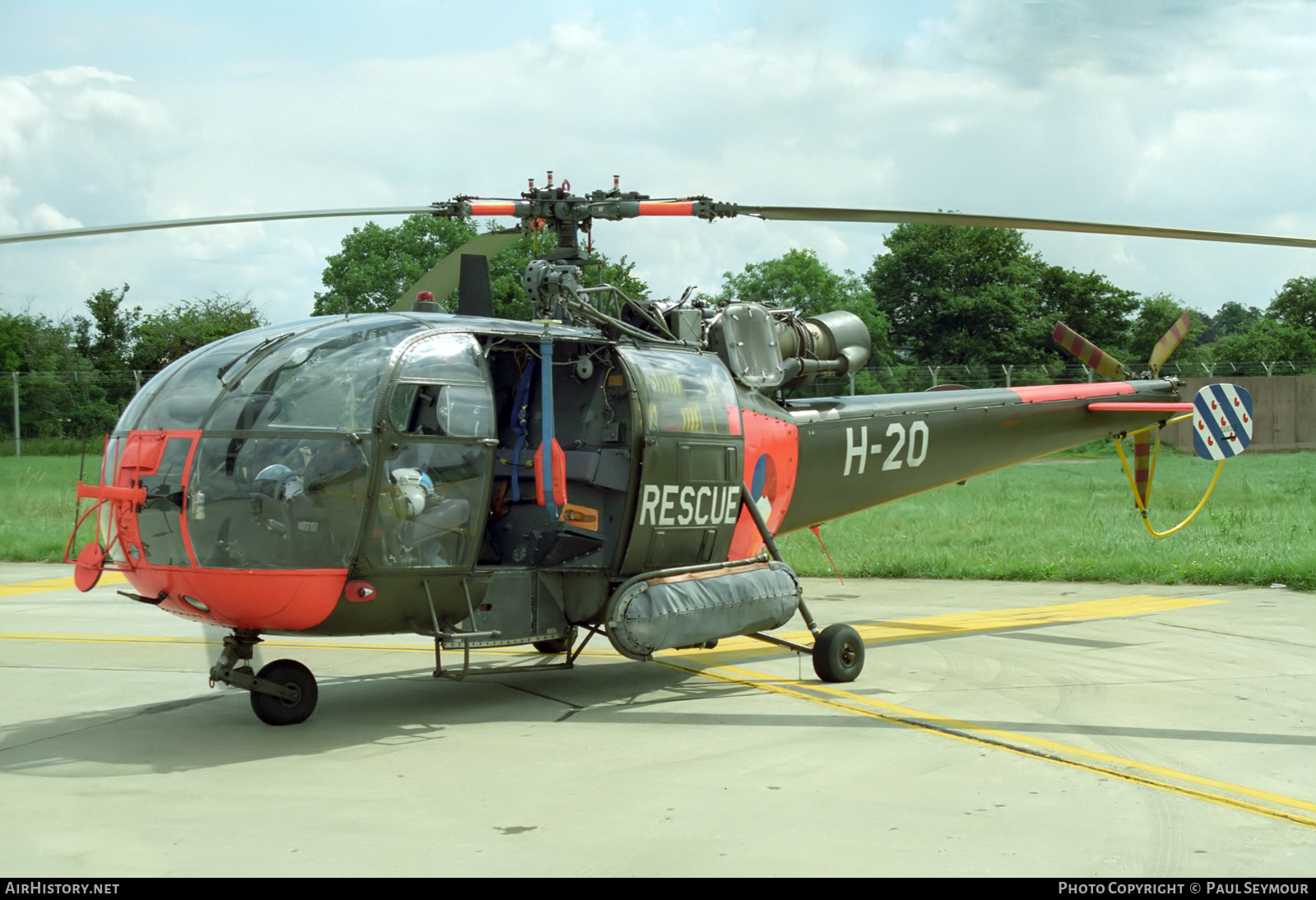 Aircraft Photo of H-20 | Sud SE-3160 Alouette III | Netherlands - Air Force | AirHistory.net #455266