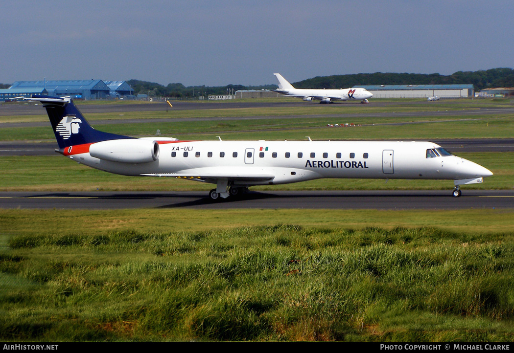 Aircraft Photo of XA-ULI | Embraer ERJ-145LU (EMB-145LU) | AeroLitoral | AirHistory.net #455279