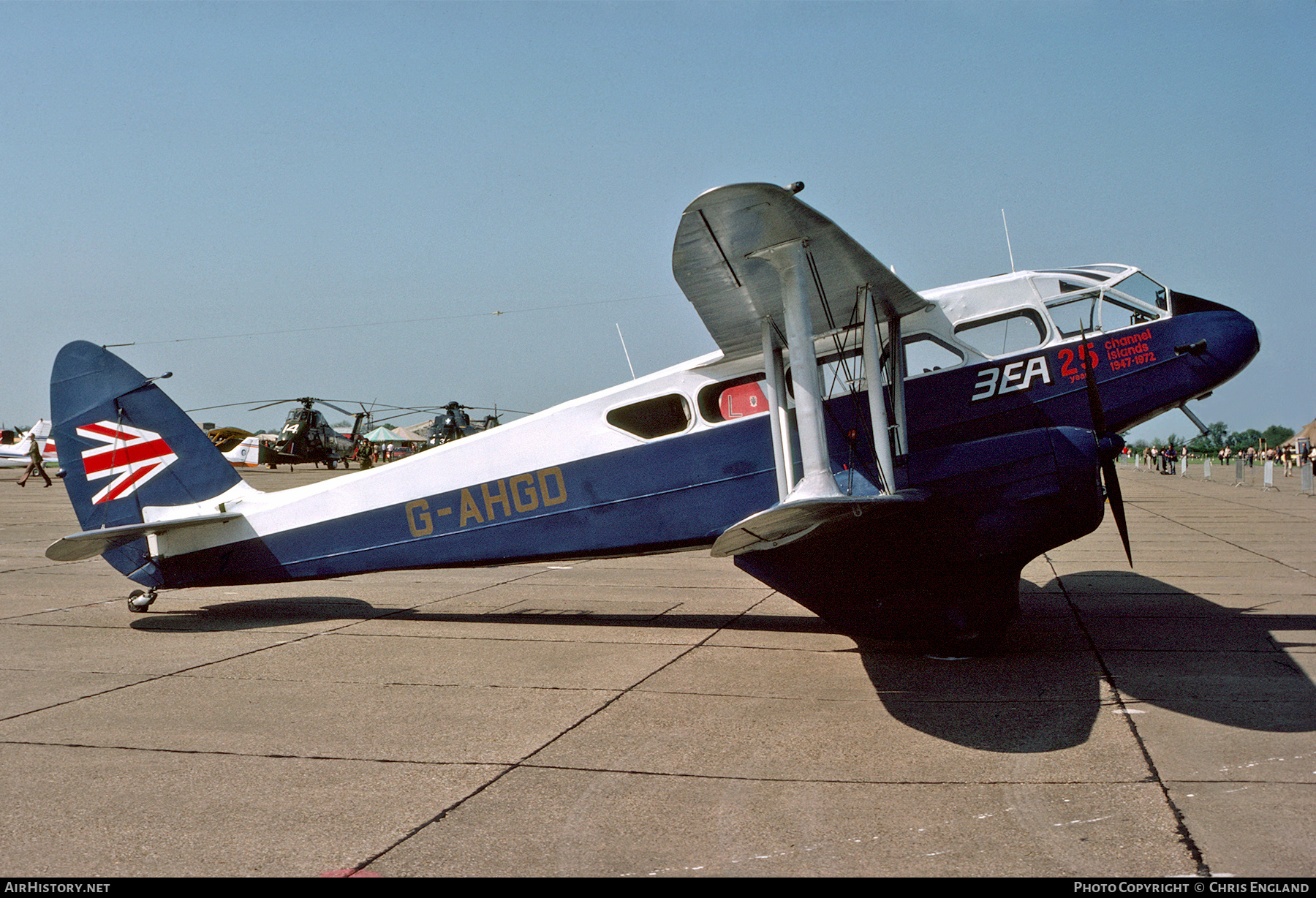 Aircraft Photo of G-AHGD | De Havilland D.H. 89A Dragon Rapide | BEA - British European Airways | AirHistory.net #455284