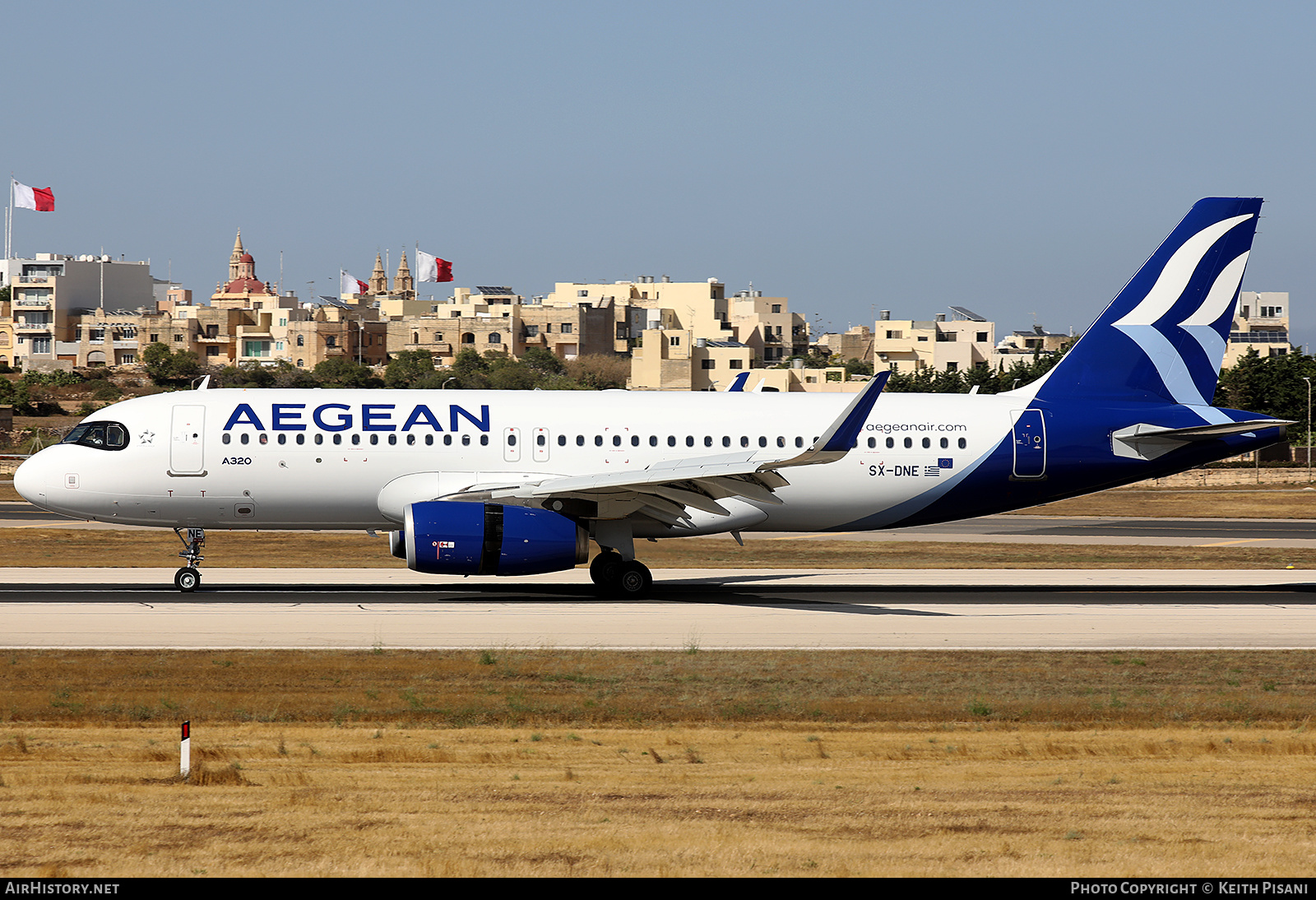 Aircraft Photo of SX-DNE | Airbus A320-232 | Aegean Airlines | AirHistory.net #455308