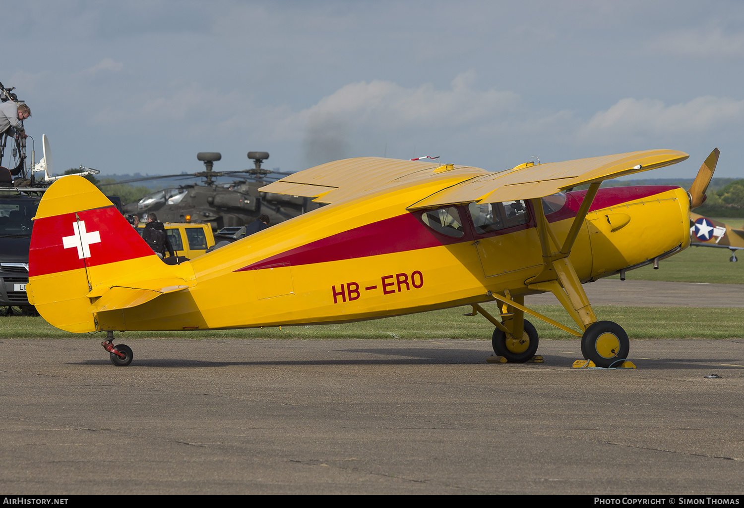 Aircraft Photo of HB-ERO | Fairchild UC-61K Argus Mk3 (24R-46A) | AirHistory.net #455312