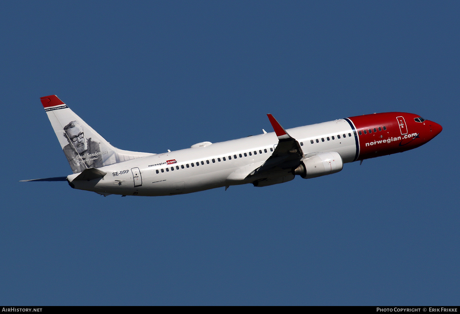 Aircraft Photo of SE-RRP | Boeing 737-8JP | Norwegian | AirHistory.net #455335