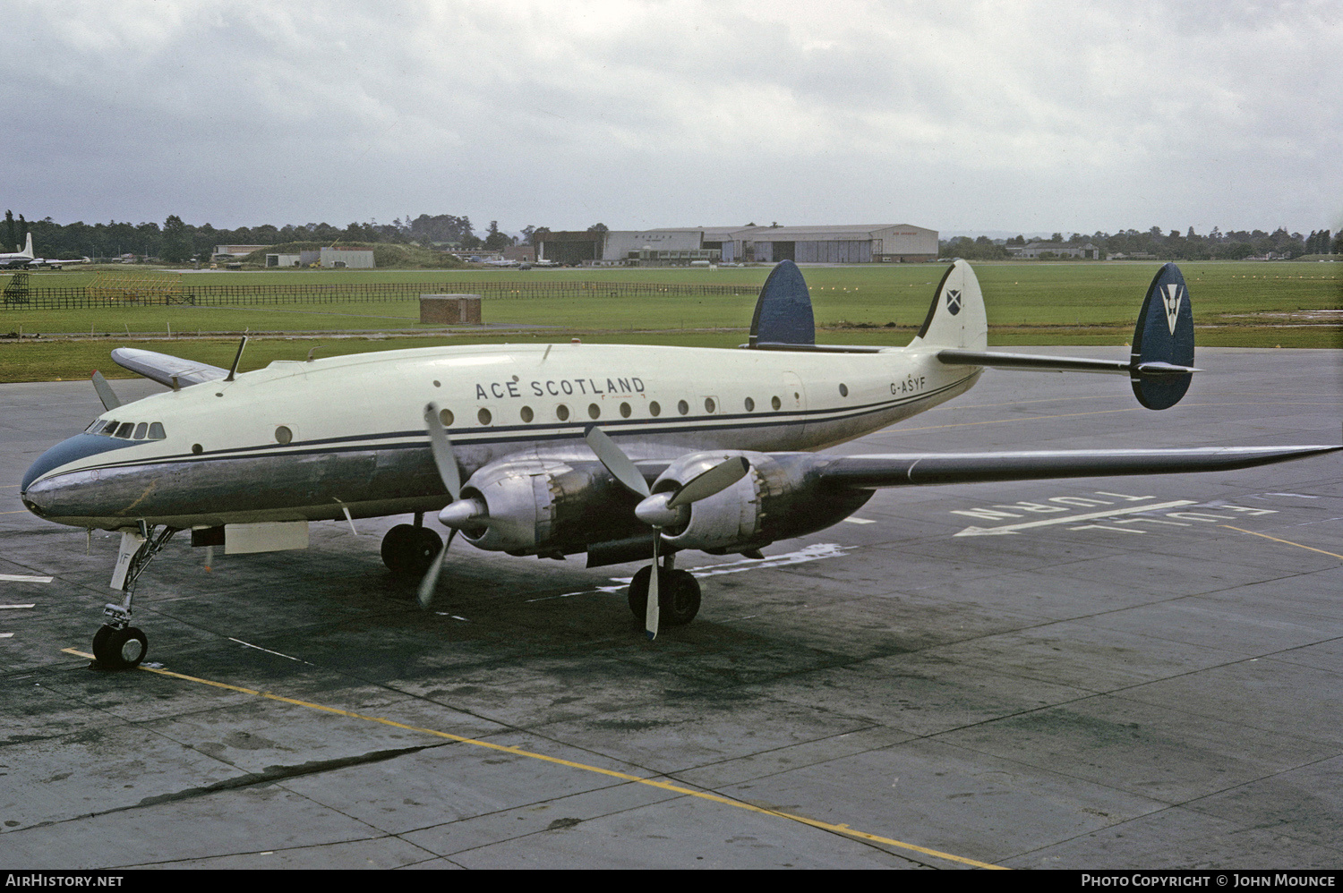 Aircraft Photo of G-ASYF | Lockheed L-749A Constellation | ACE Scotland | AirHistory.net #455338