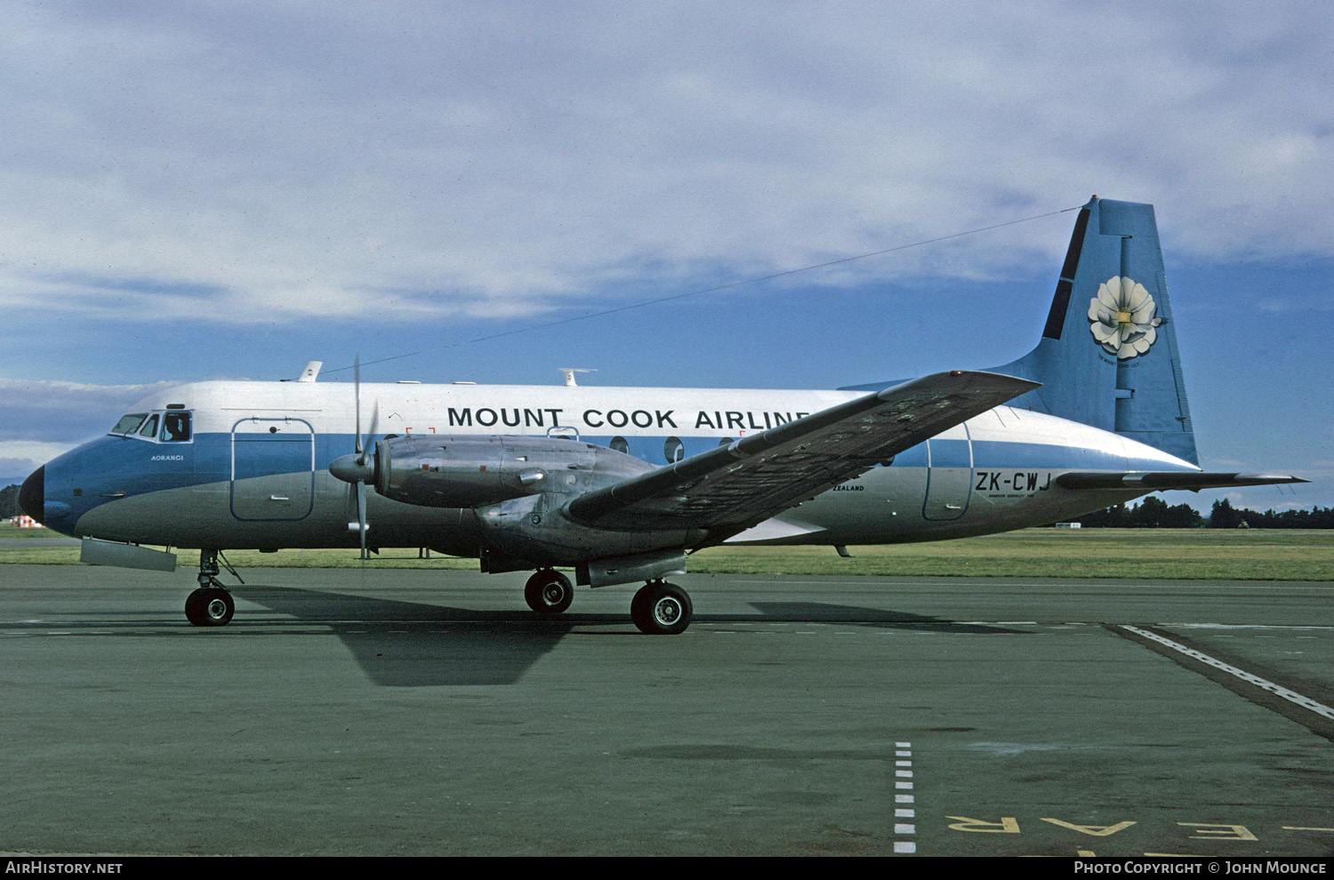Aircraft Photo of ZK-CWJ | Hawker Siddeley HS-748 Srs2/242 | Mount Cook Airlines | AirHistory.net #455349