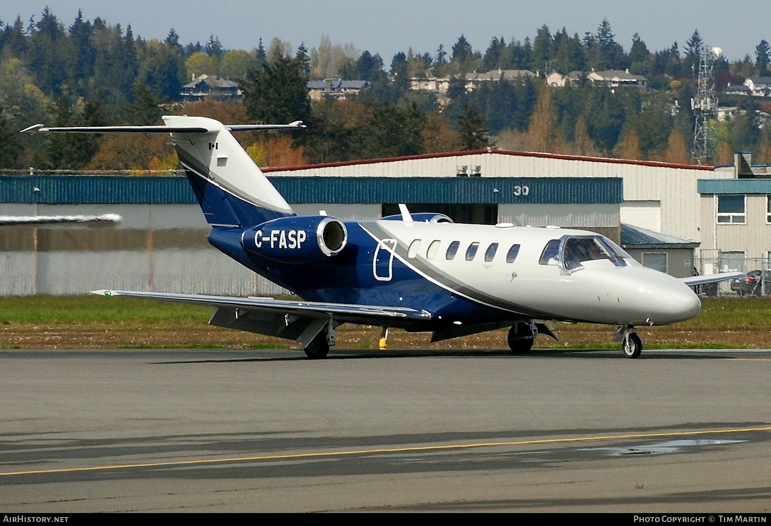 Aircraft Photo of C-FASP | Cessna 525A CitationJet CJ2+ | AirHistory.net #455354