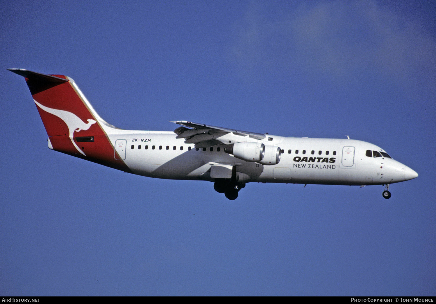 Aircraft Photo of ZK-NZM | British Aerospace BAe-146-300 | Qantas New Zealand | AirHistory.net #455359