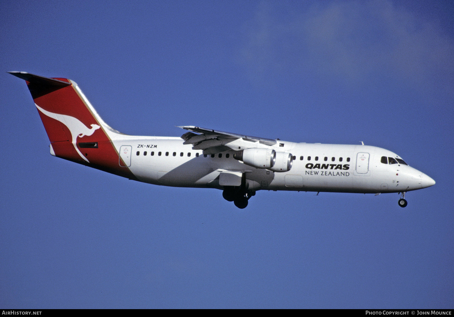 Aircraft Photo of ZK-NZM | British Aerospace BAe-146-300 | Qantas New Zealand | AirHistory.net #455359