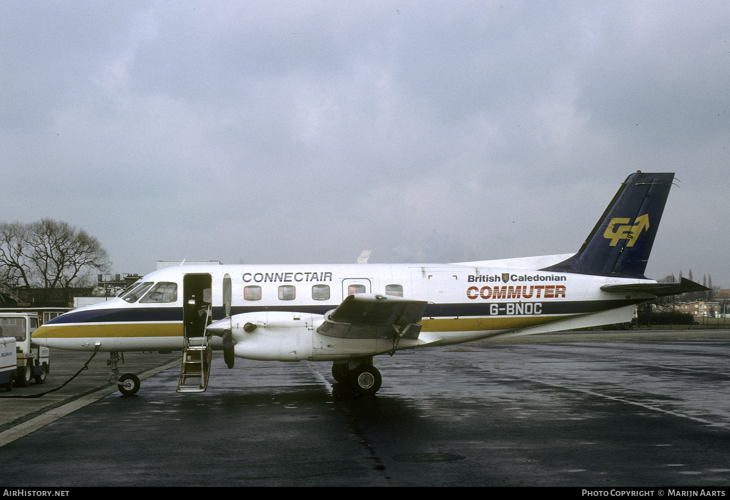 Aircraft Photo of G-BNOC | Embraer EMB-110P1 Bandeirante | British Caledonian Commuter | AirHistory.net #455373