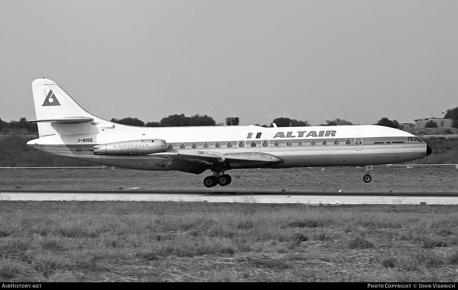 Aircraft Photo of I-GISE | Sud SE-210 Caravelle III | Altair Linee Aeree | AirHistory.net #455376