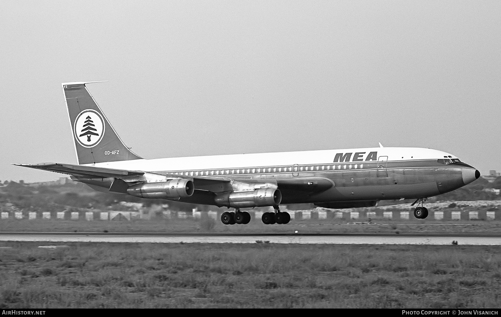 Aircraft Photo of OD-AFZ | Boeing 720-023B | MEA - Middle East Airlines | AirHistory.net #455378