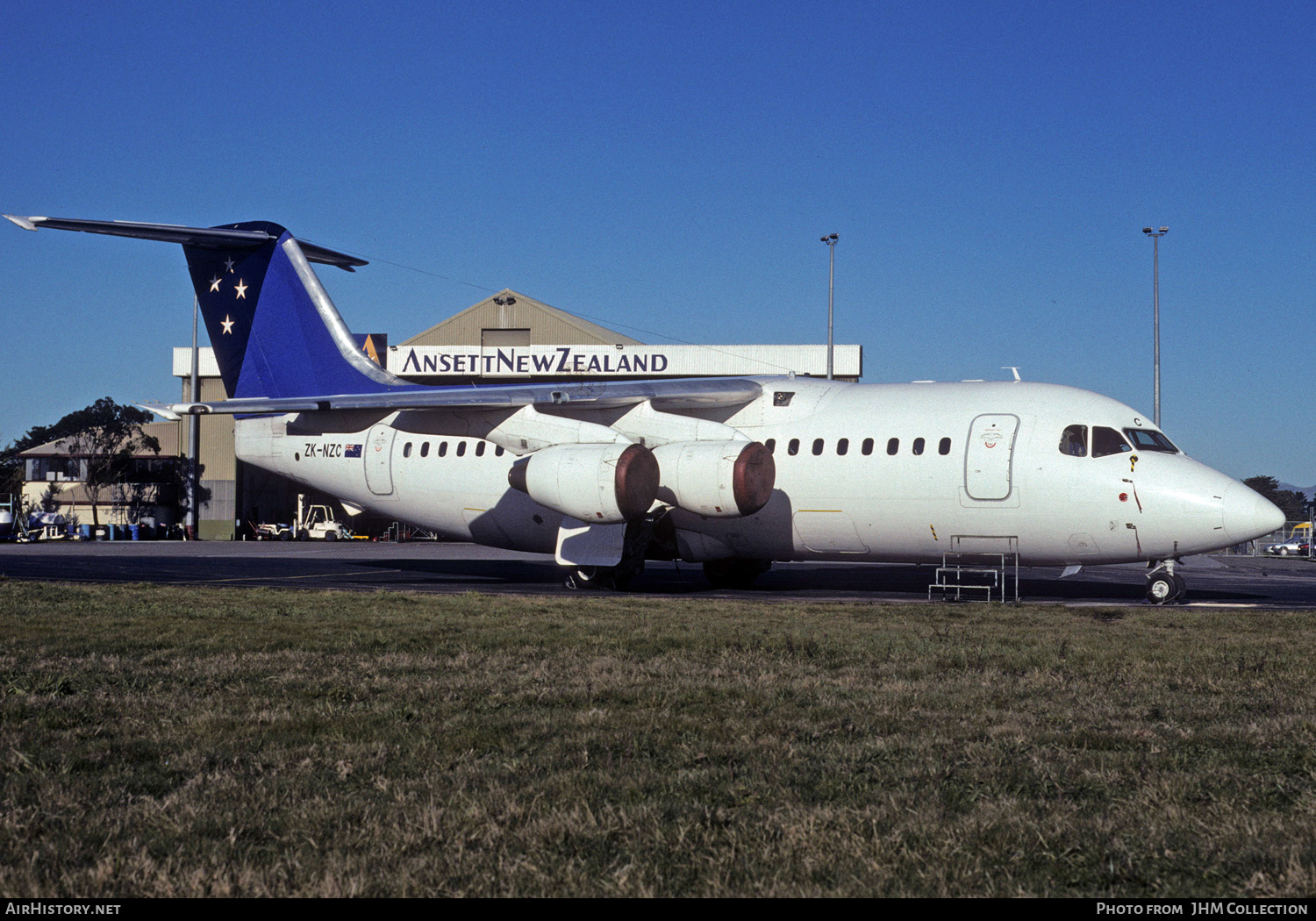 Aircraft Photo of ZK-NZC | British Aerospace BAe-146-200QC | Ansett New Zealand | AirHistory.net #455379