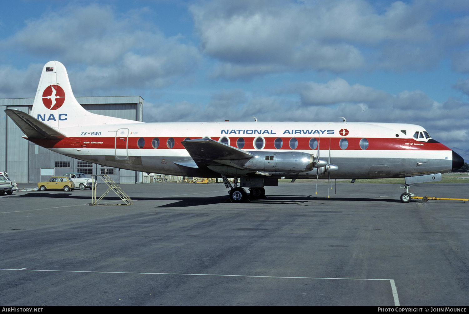 Aircraft Photo of ZK-BWO | Vickers 807 Viscount | New Zealand National Airways Corporation - NAC | AirHistory.net #455384