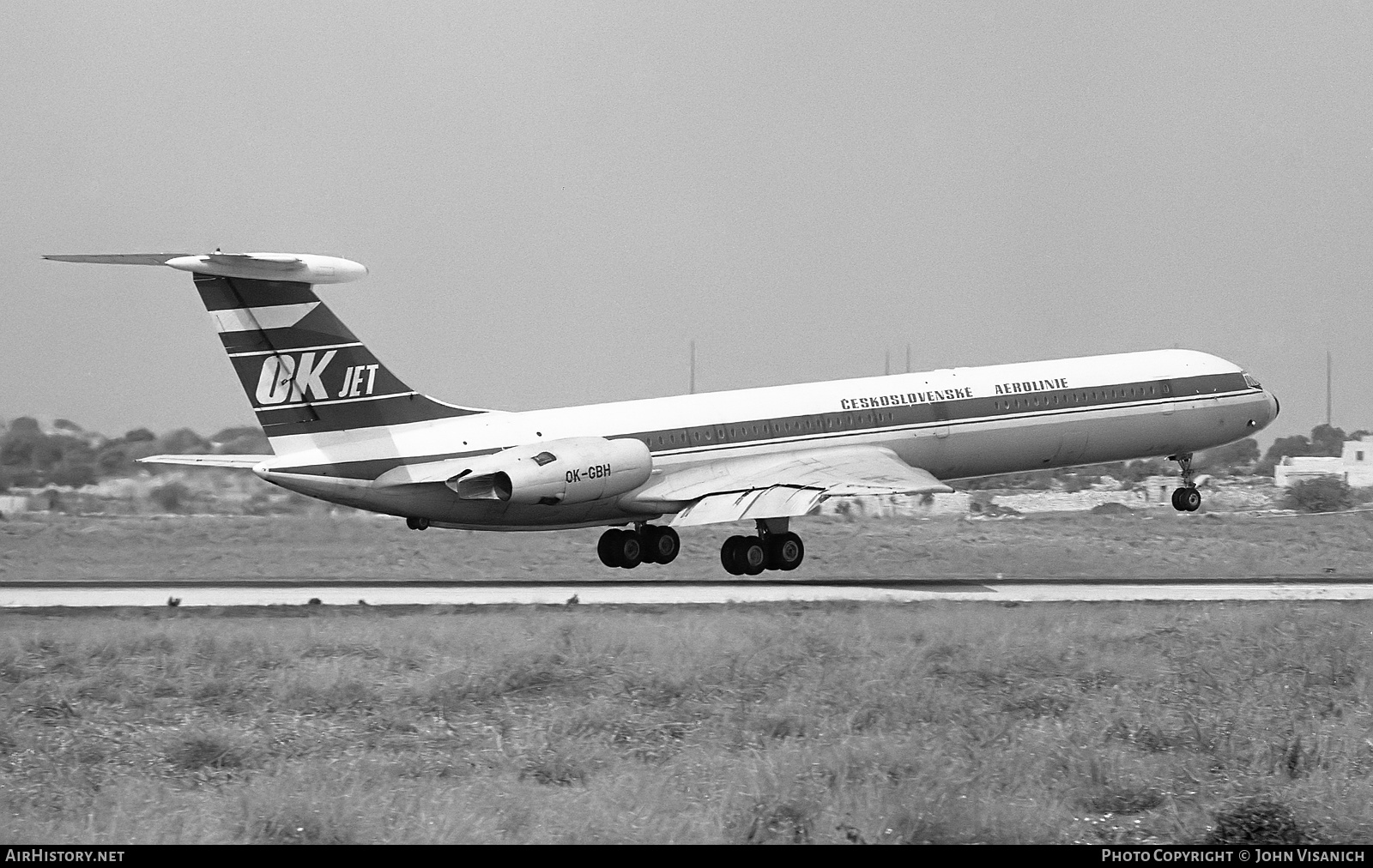 Aircraft Photo of OK-GBH | Ilyushin Il-62 | ČSA - Československé Aerolinie - Czechoslovak Airlines | AirHistory.net #455385