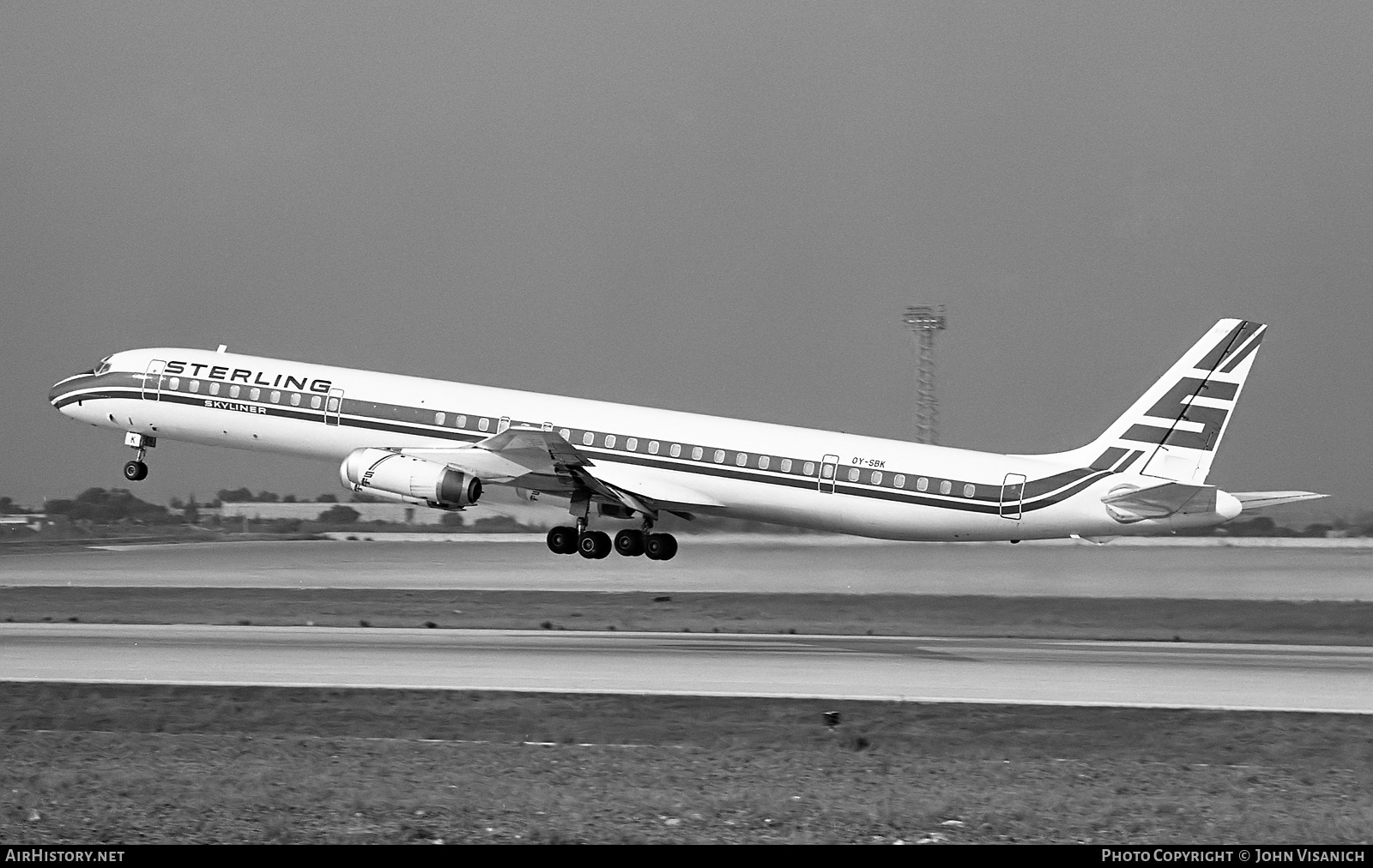 Aircraft Photo of OY-SBK | McDonnell Douglas DC-8-63 | Sterling Airways | AirHistory.net #455387