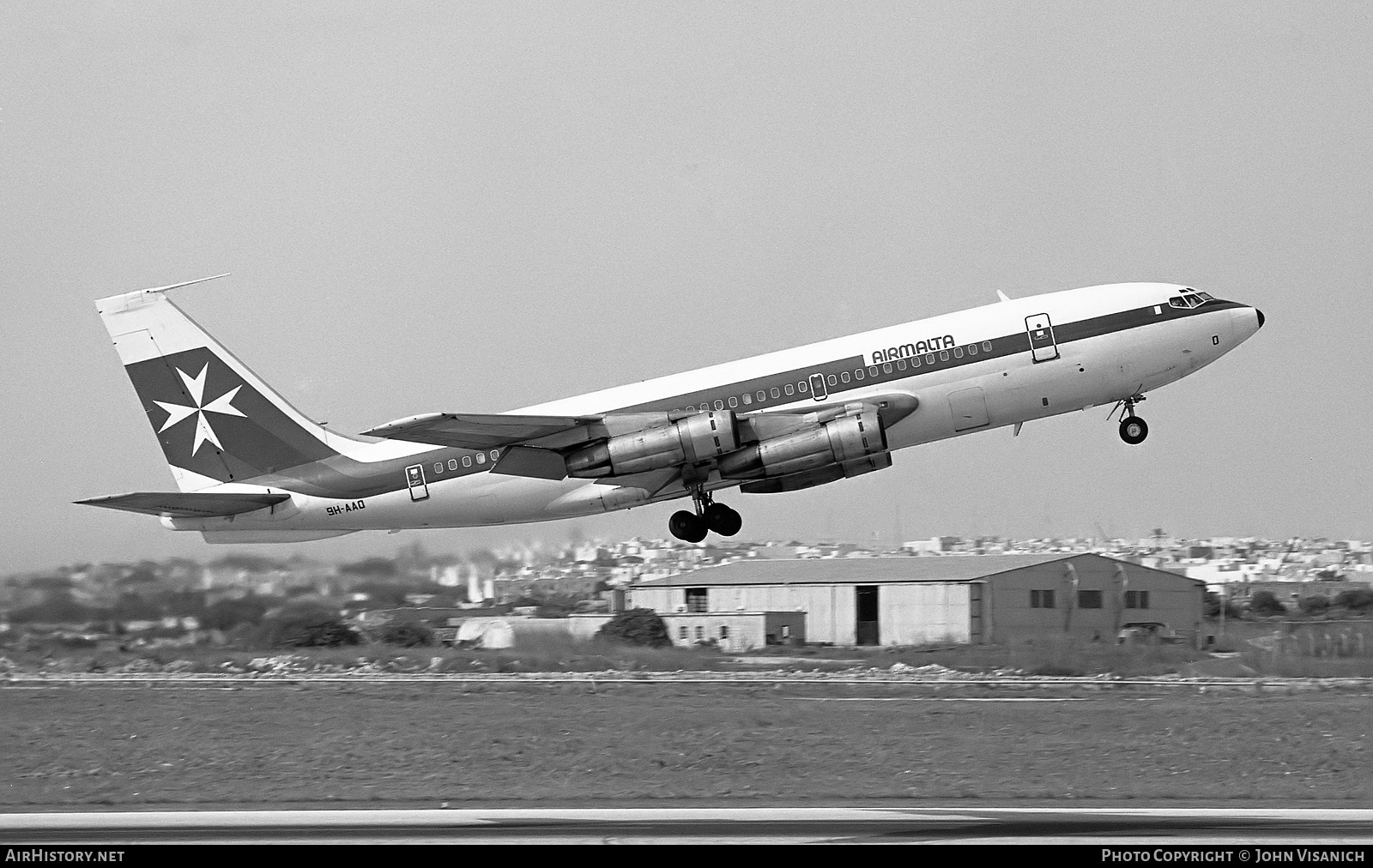 Aircraft Photo of 9H-AAO | Boeing 720-047B | Air Malta | AirHistory.net #455388