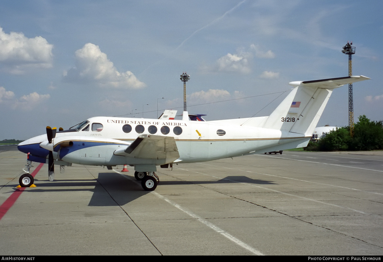 Aircraft Photo of 73-1218 / 31218 | Beech C-12C Huron | USA - Air Force | AirHistory.net #455402