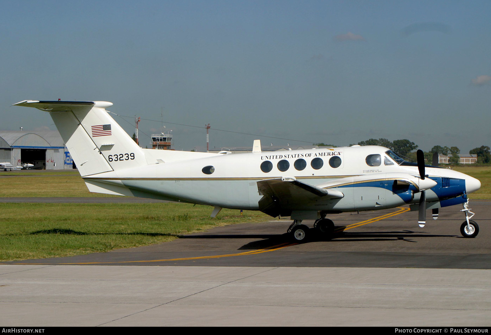 Aircraft Photo of 76-3239 / 63239 | Beech C-12C Huron | USA - Air Force | AirHistory.net #455404