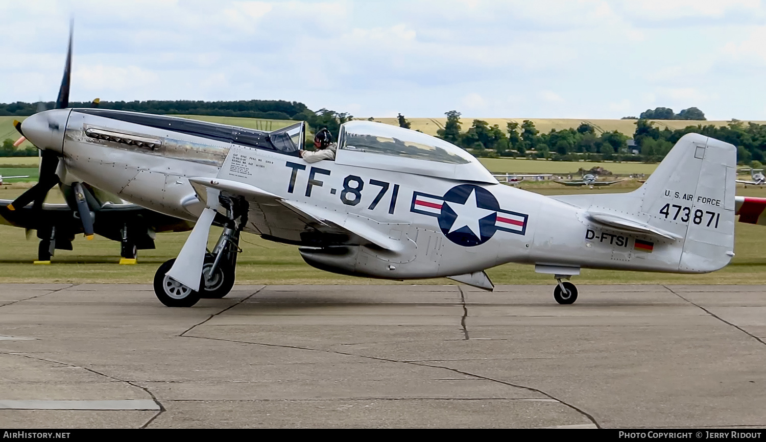 Aircraft Photo of D-FTSI / 473871 | North American TF-51D Mustang | USA - Air Force | AirHistory.net #455414